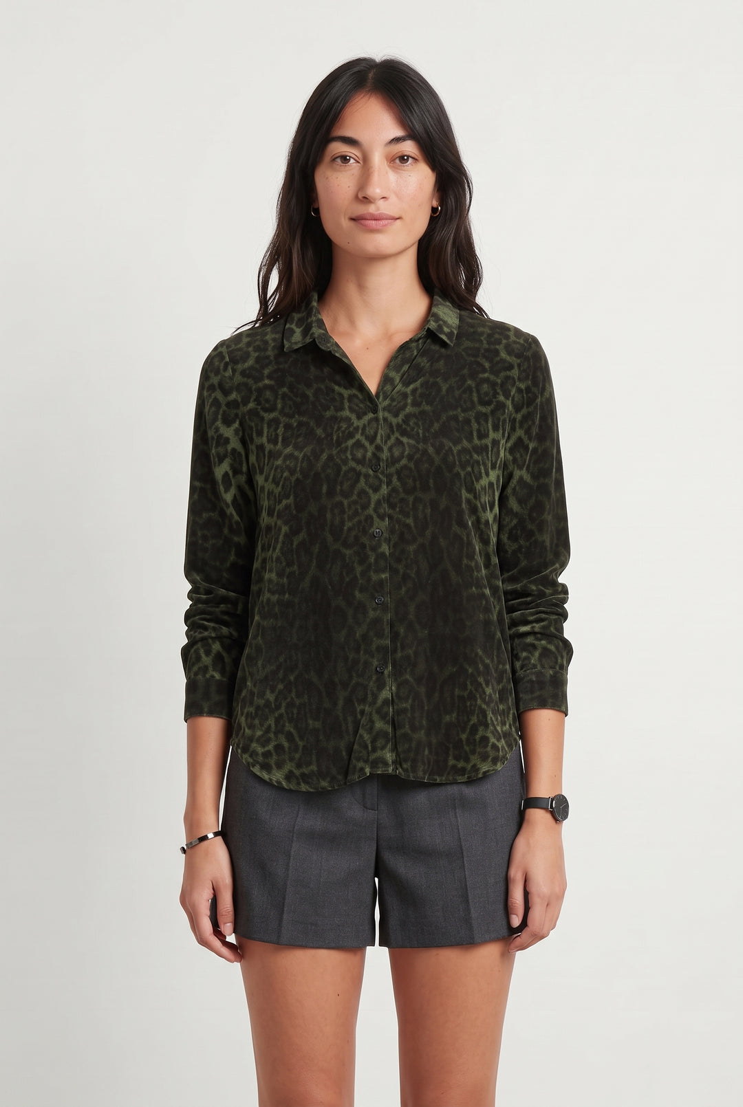 Chemise Verte - Taille XS/34 de la marque The Kooples | PARAD119098 - Vendu par Paradigme - Image 1