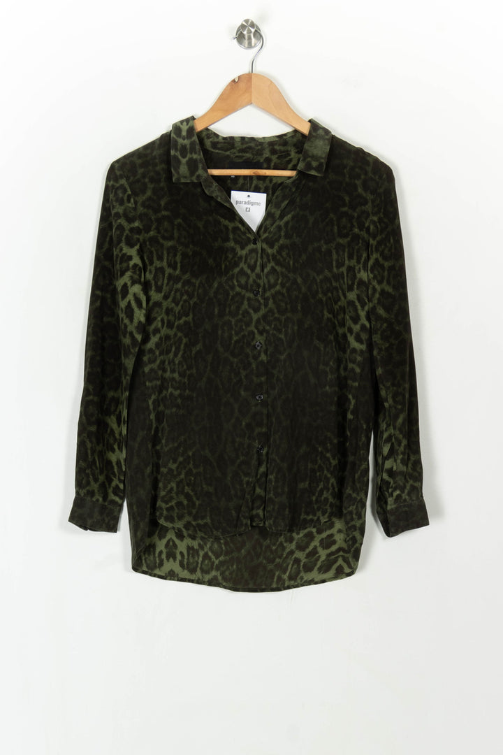 Chemise Verte - Taille XS/34 de la marque The Kooples | PARAD119098 - Vendu par Paradigme - Image 2