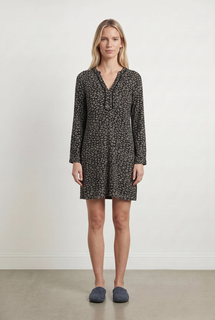 Robe Droite Noire et Grise - Taille M/38 de la marque Stella Forest | PARAD119099 - Vendu par Paradigme - Image 1