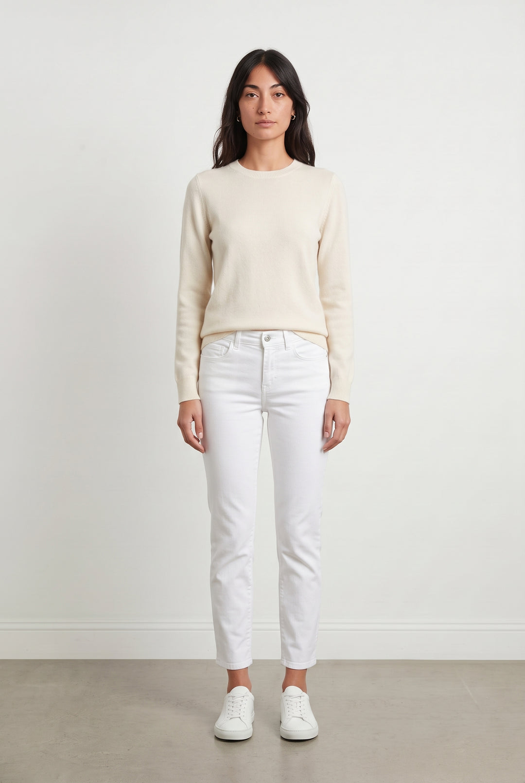 Jean Blanc - Taille M/38 de la marque Ines de la Fressange Paris | PARAD119103 - Vendu par Paradigme - Image 1