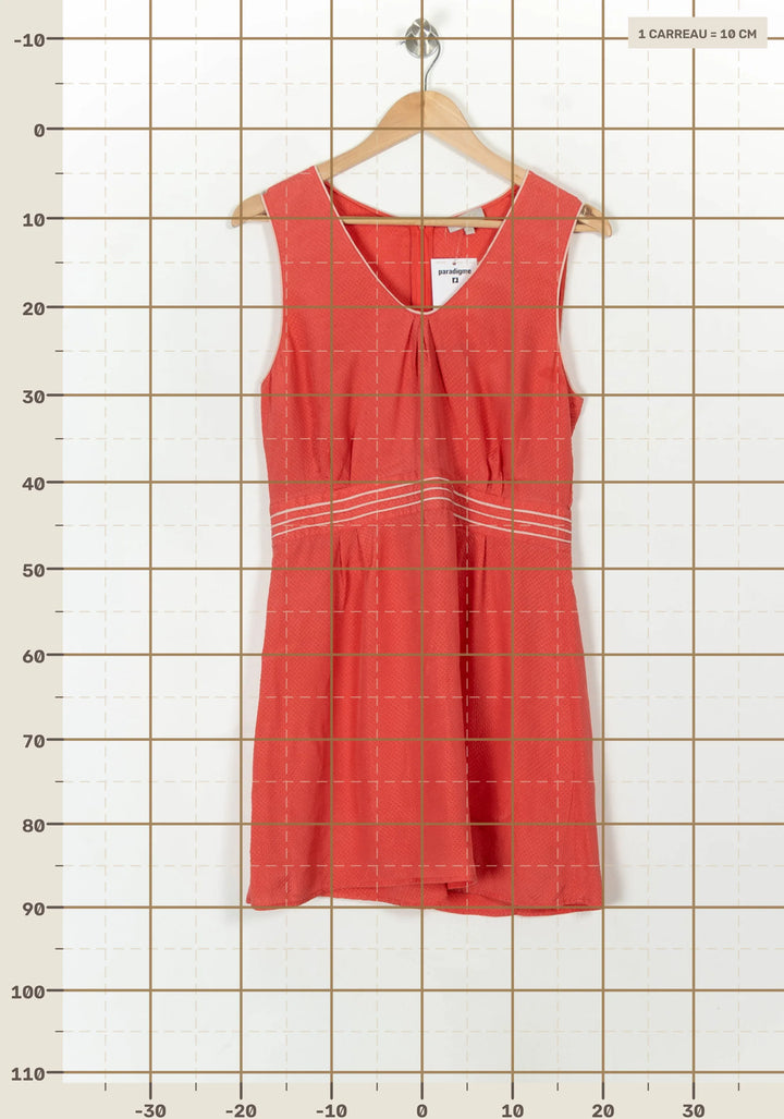 Robe Sans Manches Rose - Taille XL/42 de la marque Pablo | PARAD119104 - Vendu par Paradigme - Image 4