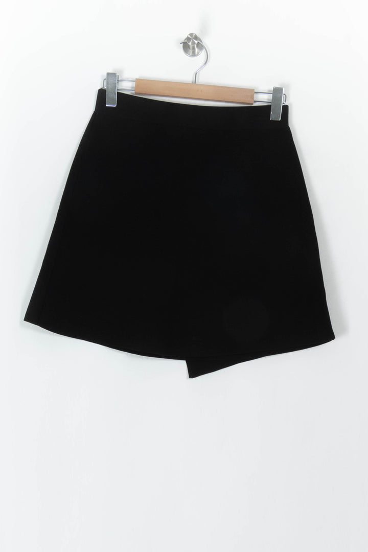 Jupe Portefeuille Noire - Taille L/40 de la marque Sandro | PARAD119106 - Vendu par Paradigme - Image 5