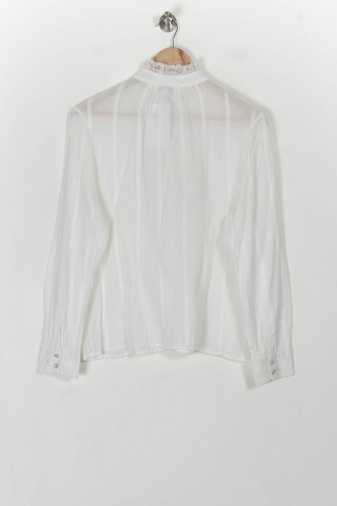 Blouse Blanche - Taille L/40 de la marque Balzac Paris | PARAD119108 - Vendu par Paradigme - Image 5