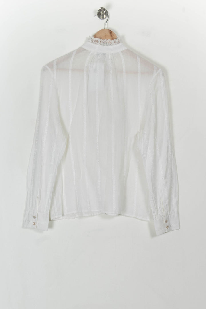 Blouse Blanche - Taille L/40 de la marque Balzac Paris | PARAD119108 - Vendu par Paradigme - Image 5