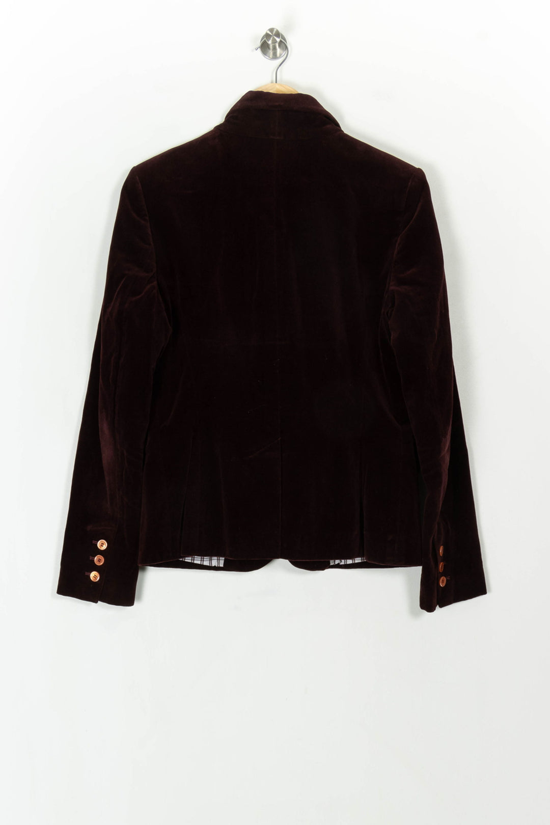Blazer Bordeaux - Taille L/40 de la marque Ines de la Fressange Paris | PARAD119112 - Vendu par Paradigme - Image 5