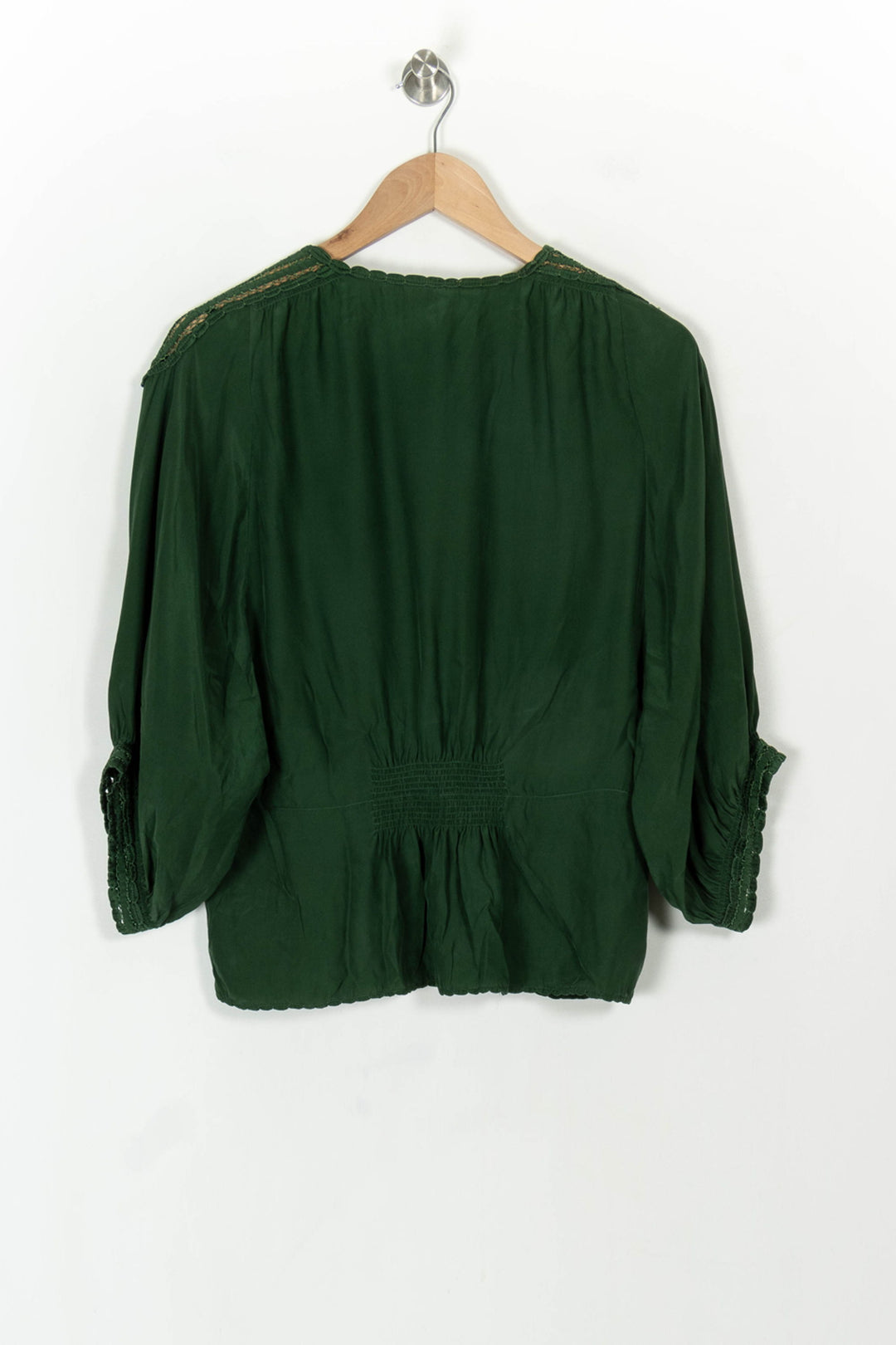 Blouse Verte - Taille L/40 de la marque Isabel Marant étoile | PARAD119113 - Vendu par Paradigme - Image 5