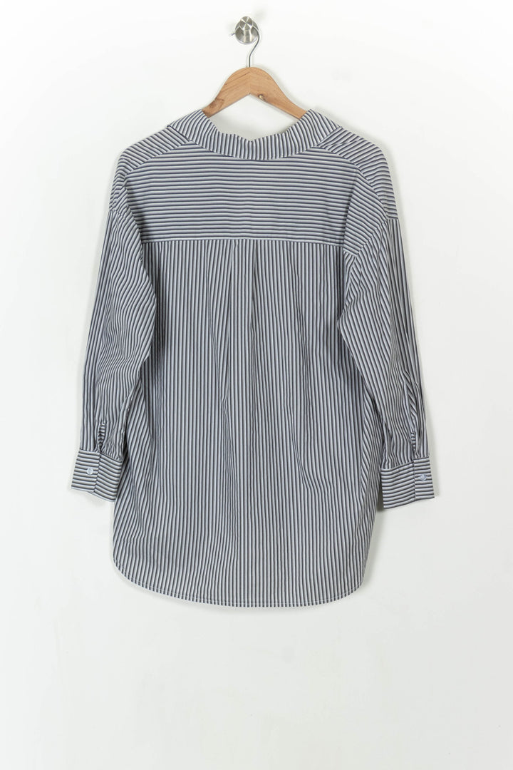 Blouse Rayée Bleue et Blanche - Taille S/36 de la marque La Fée Maraboutée | PARAD119118 - Vendu par Paradigme - Image 5
