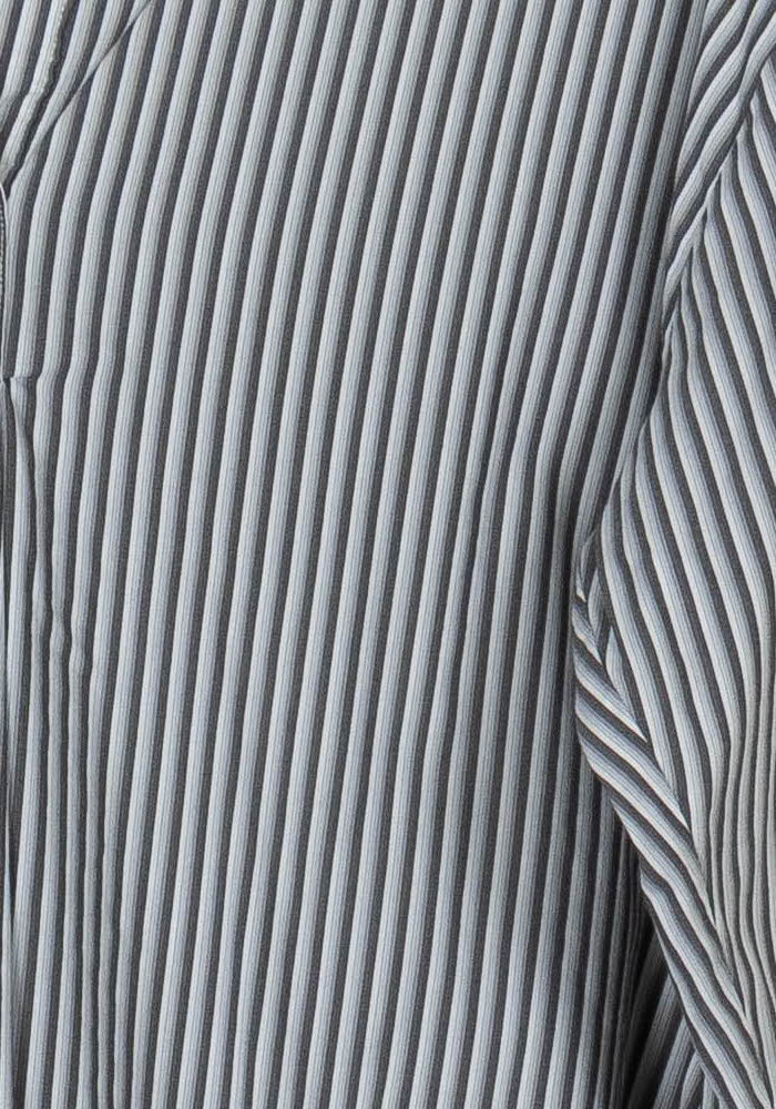 Blouse Rayée Bleue et Blanche - Taille S/36 de la marque La Fée Maraboutée | PARAD119118 - Vendu par Paradigme - Image 3