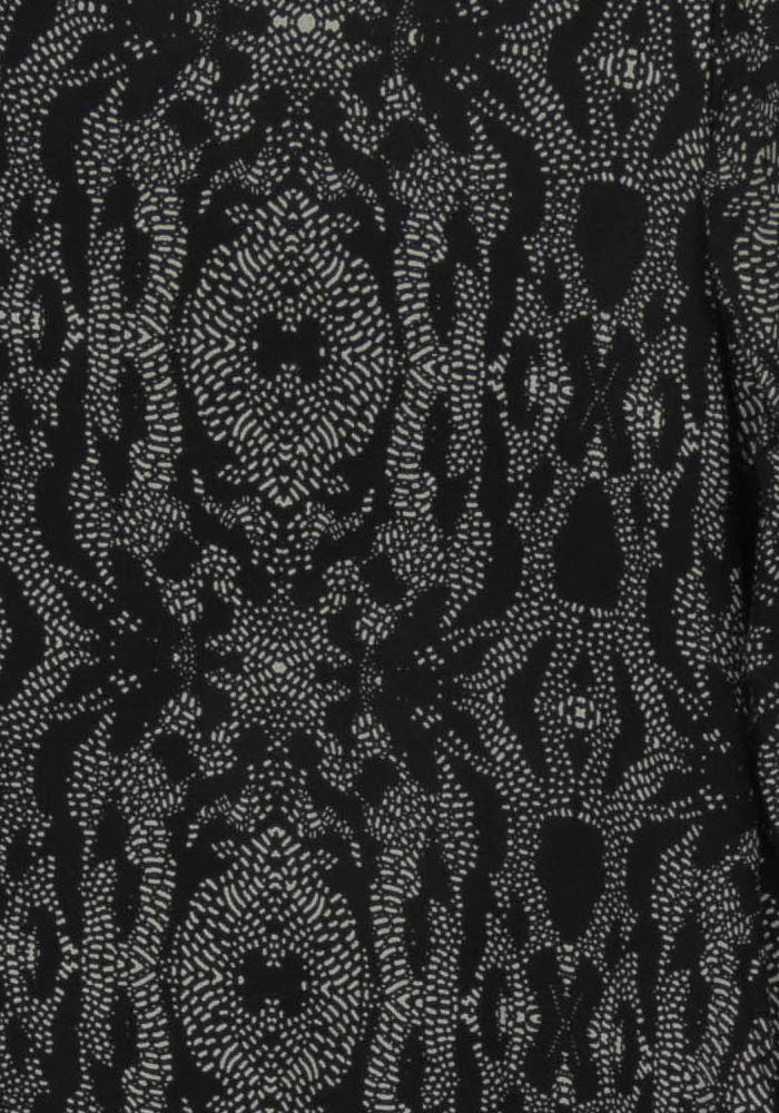 Robe Noire et Grise - Taille S/36 de la marque La Fée Maraboutée | PARAD119120 - Vendu par Paradigme - Image 3