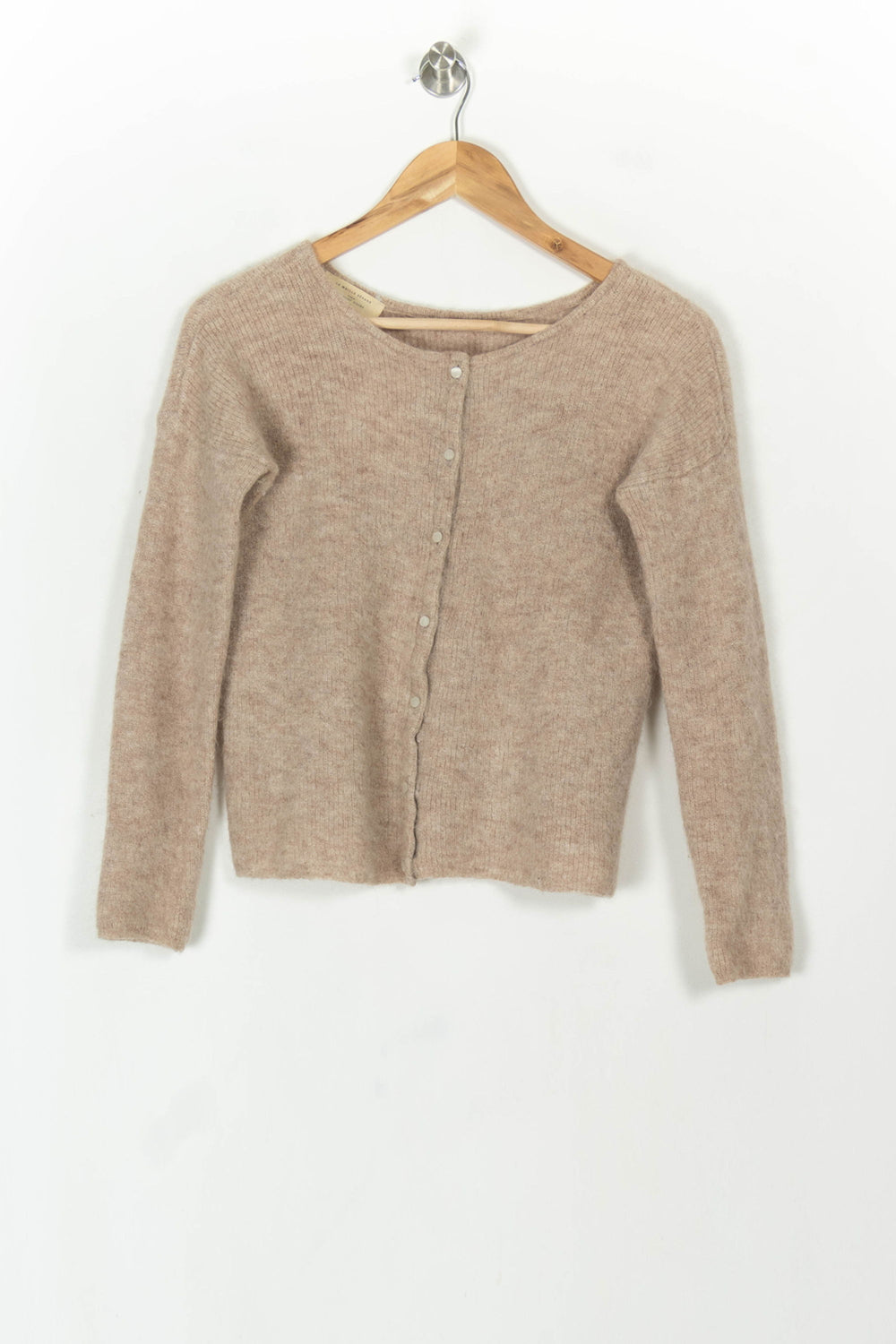 Cardigan Beige - Taille XS/34 de la marque Sézane | PARAD119125 - Vendu par Paradigme - Image 2