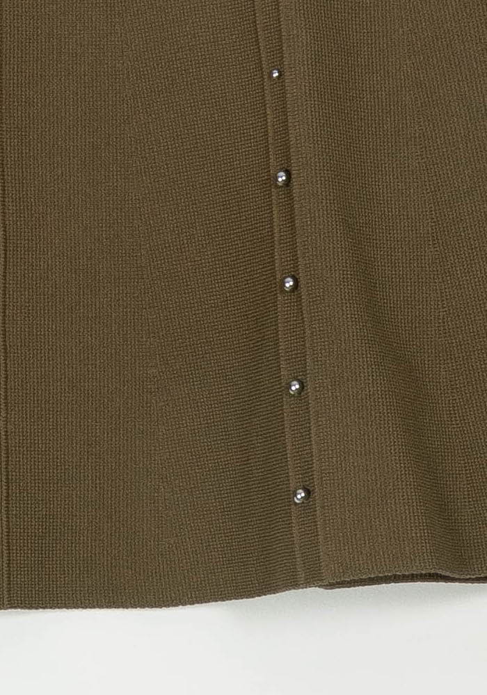 Jupe Courte Verte - Taille S/36 de la marque Sandro | PARAD119127 - Vendu par Paradigme - Image 3