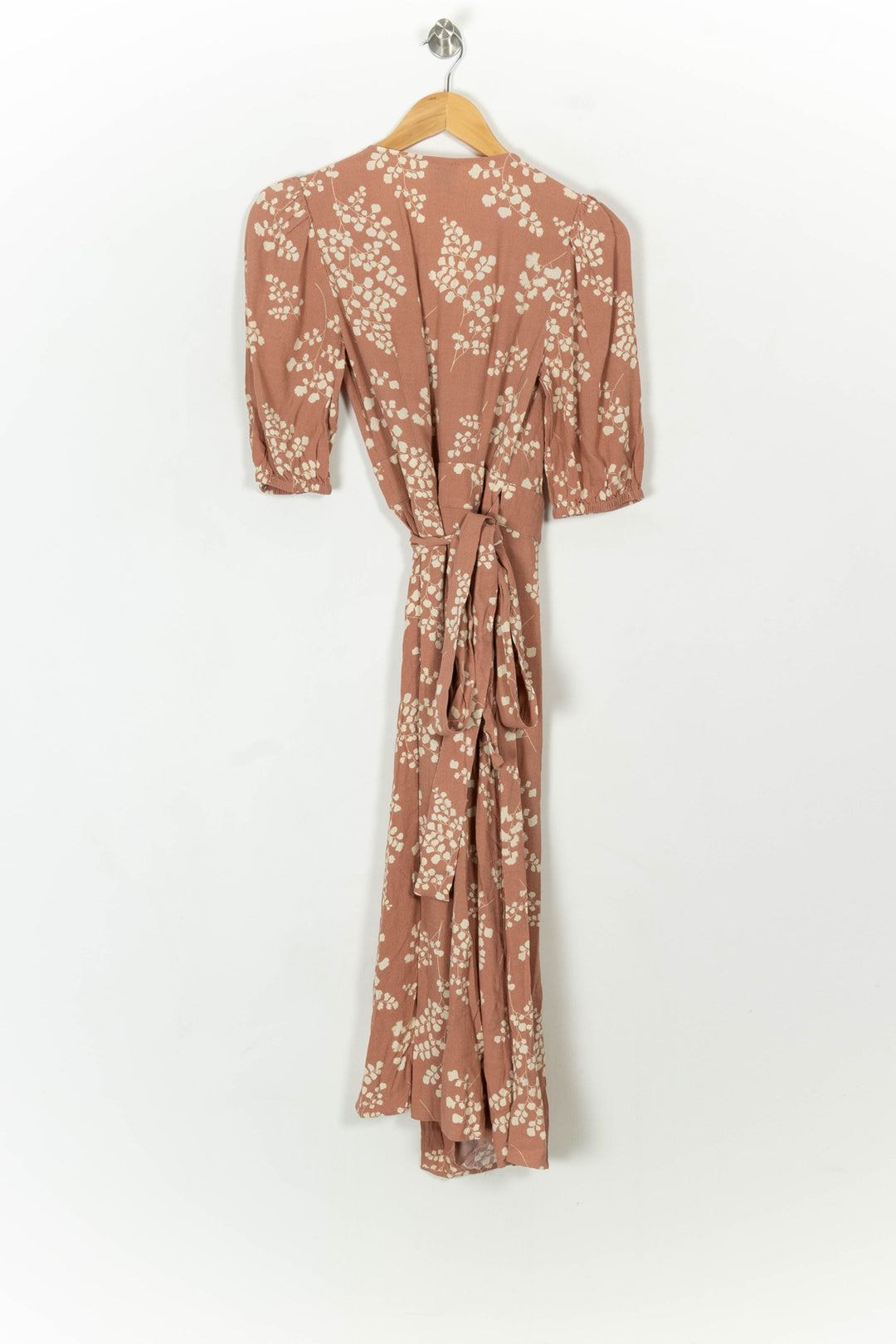 Robe Longue Marron et Blanche - Taille XS/34 de la marque Petite Mendigote | PARAD119129 - Vendu par Paradigme - Image 5