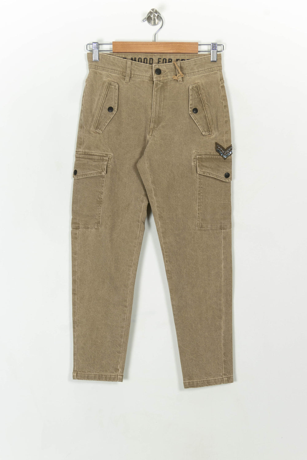 Pantalon Cargo Beige - Taille XS/34 de la marque IKKS | PARAD119130 - Vendu par Paradigme - Image 2