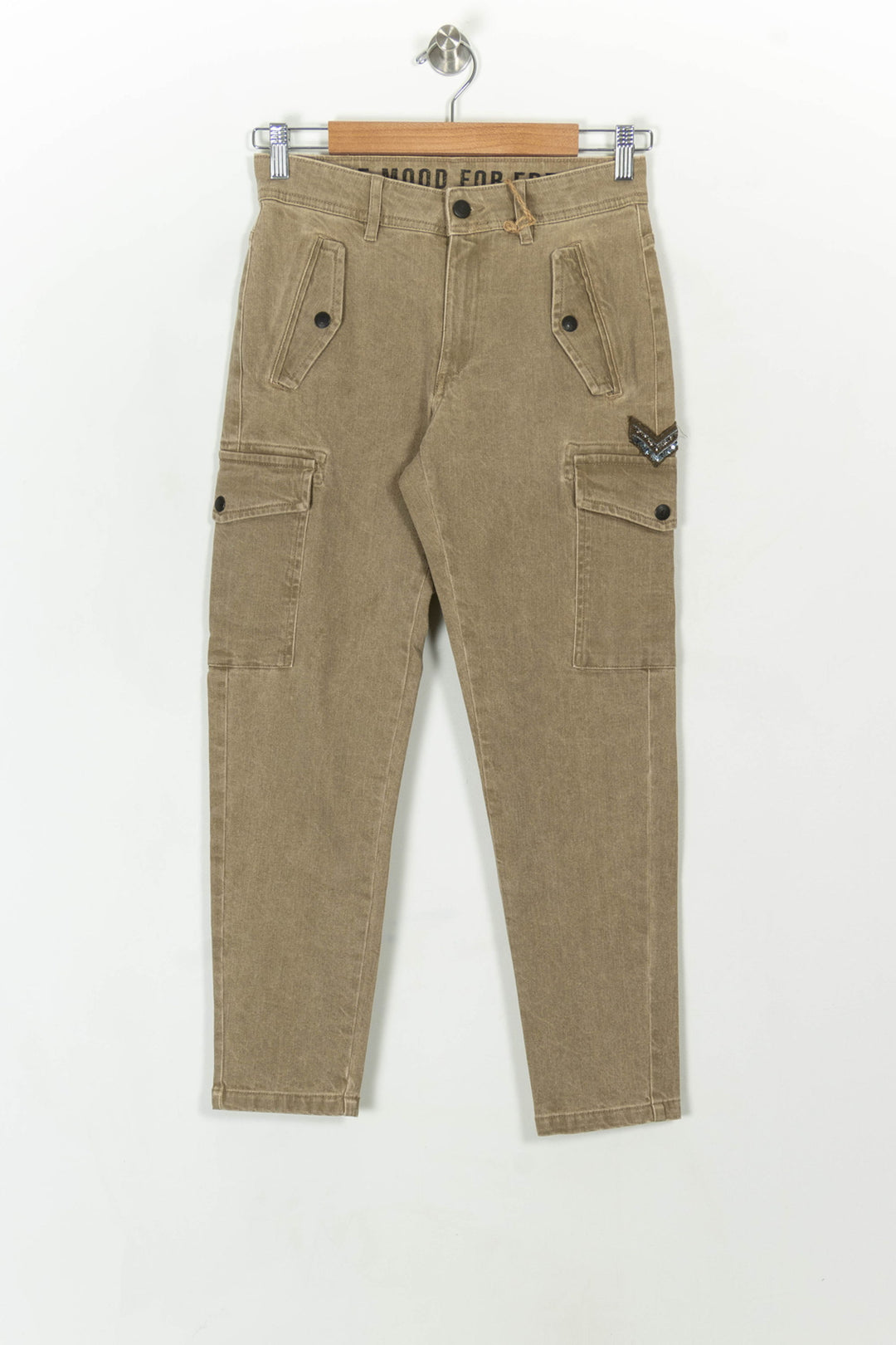 Pantalon Cargo Beige - Taille XS/34 de la marque IKKS | PARAD119130 - Vendu par Paradigme - Image 2