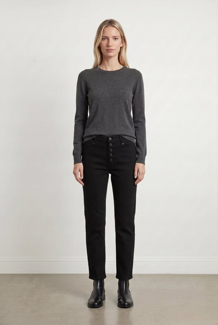 Jean Noir - Taille XS/34 de la marque IKKS | PARAD119134 - Vendu par Paradigme - Image 1