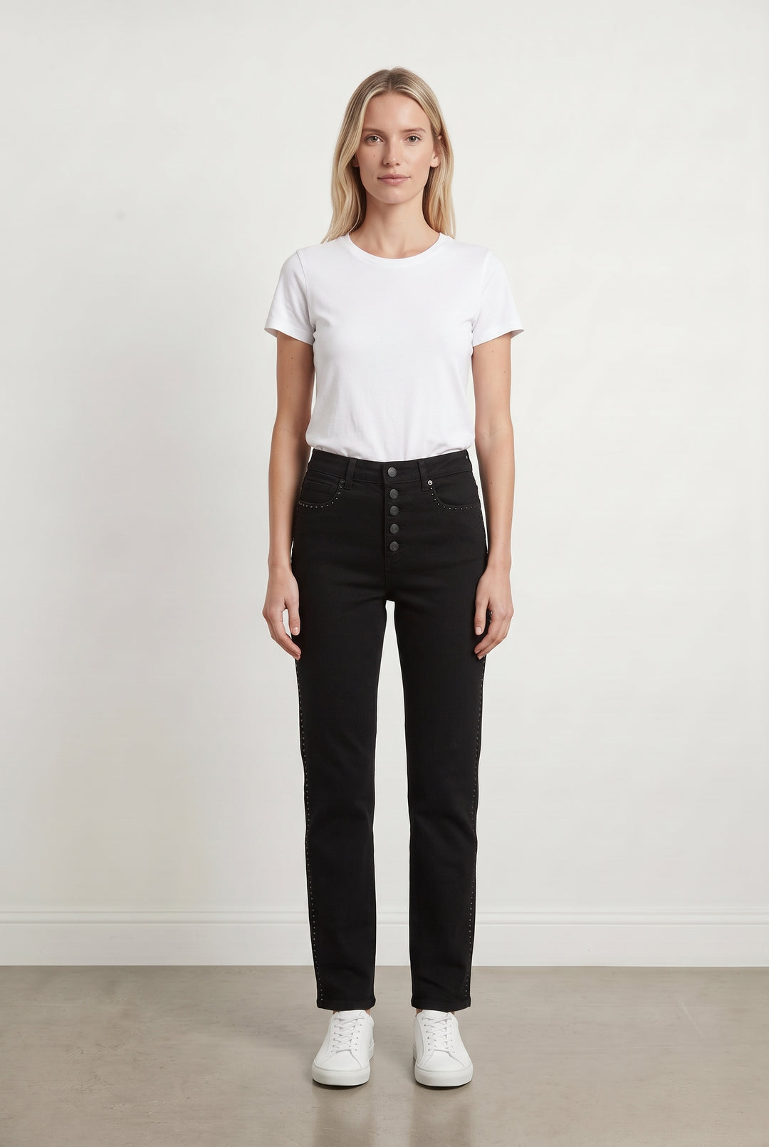 Jean Noir - Taille XS/34 de la marque IKKS | PARAD119135 - Vendu par Paradigme - Image 1
