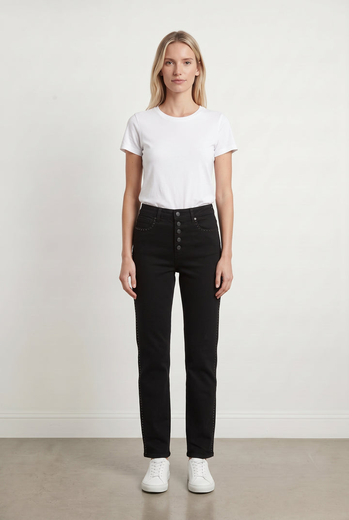 Jean Noir - Taille XS/34 de la marque IKKS | PARAD119135 - Vendu par Paradigme - Image 1