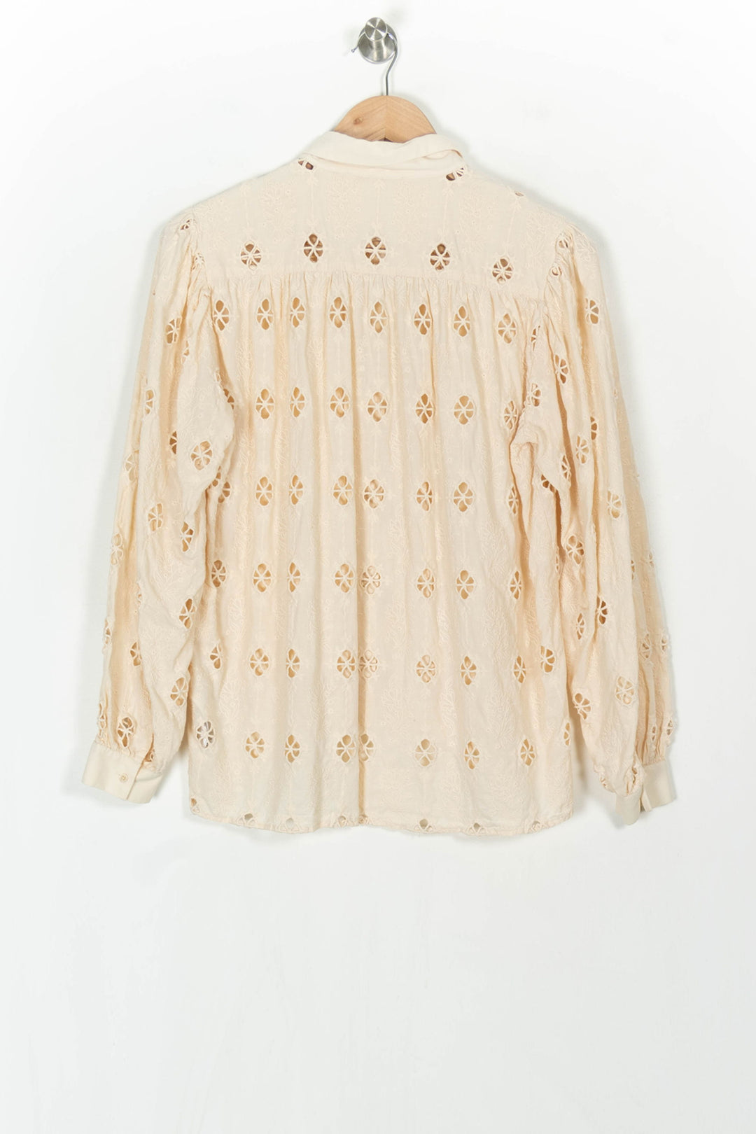 Blouse Beige - Taille L/40 de la marque Maje | PARAD119138 - Vendu par Paradigme - Image 5