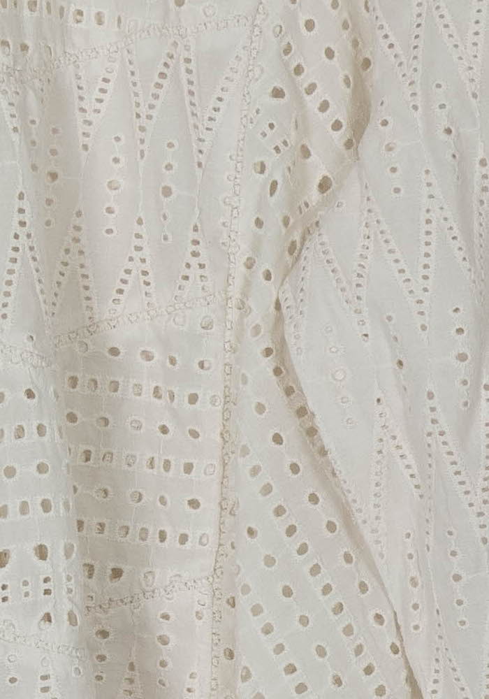 Blouse Brodée Beige - Taille XXL/44 de la marque IKKS | PARAD119140 - Vendu par Paradigme - Image 3