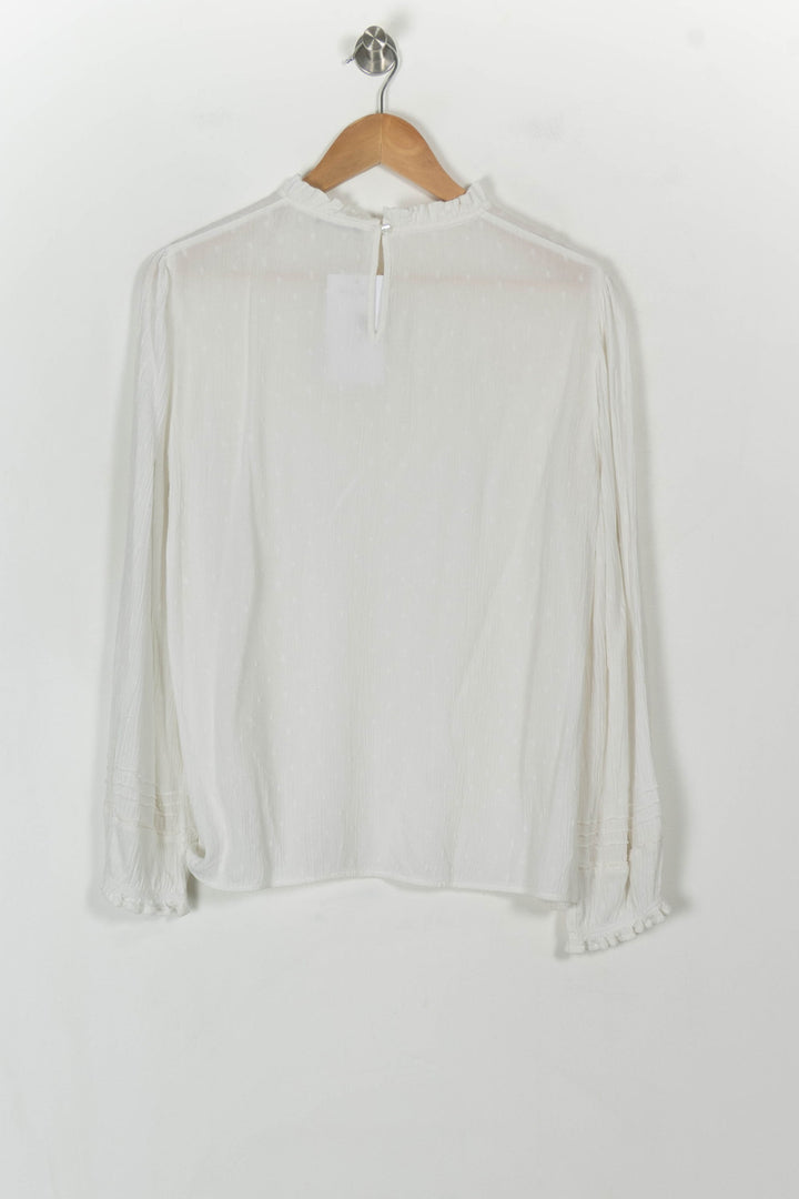 Blouse Blanche - Taille L/40 de la marque One Step | PARAD119141 - Vendu par Paradigme - Image 5