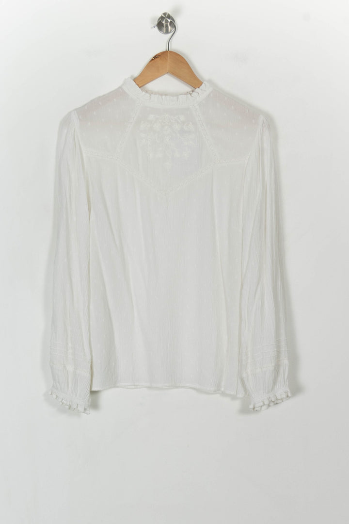 Blouse Blanche - Taille L/40 de la marque One Step | PARAD119141 - Vendu par Paradigme - Image 2