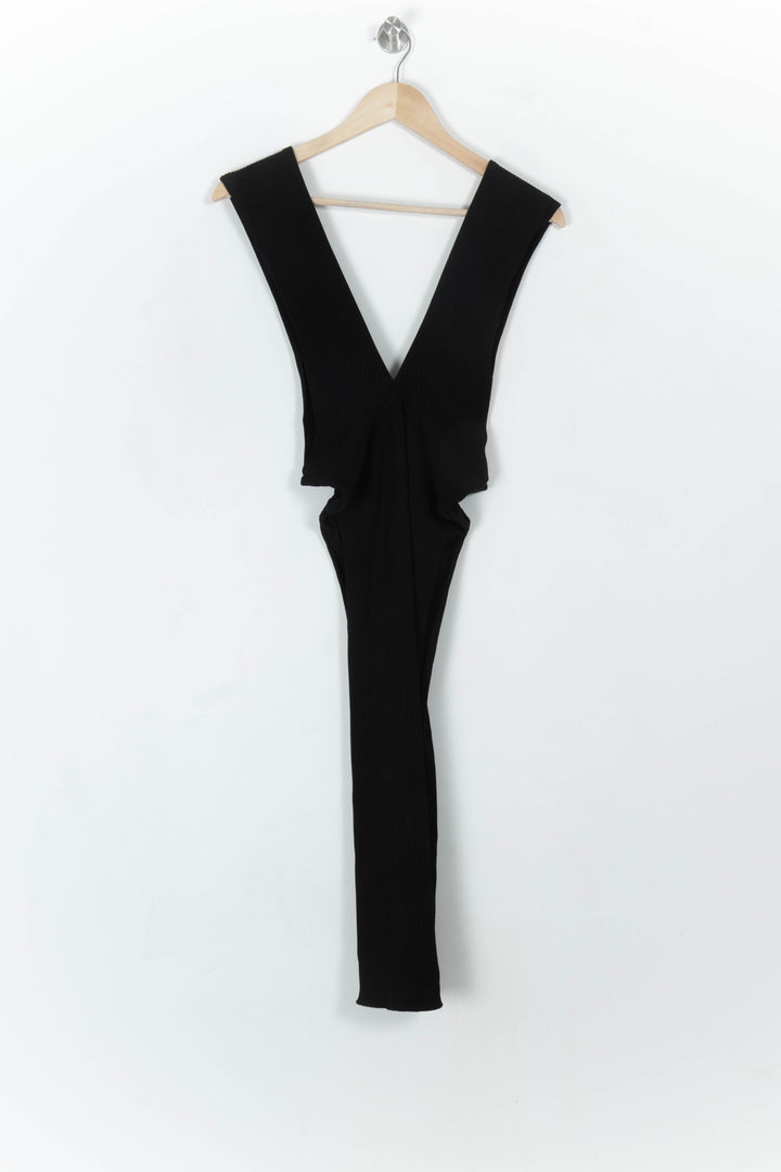 Robe Courte Noire - Taille L/40 de la marque Maje | PARAD119143 - Vendu par Paradigme - Image 2