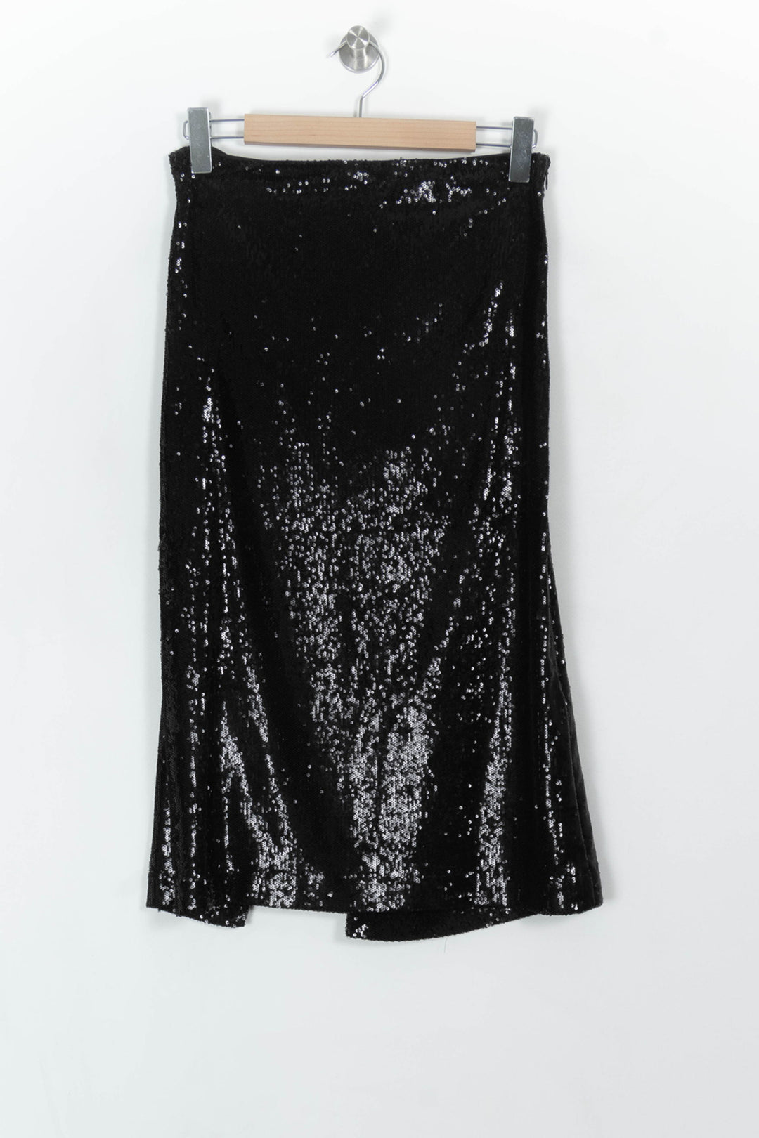 Jupe Longue Noire - Taille L/40 de la marque Maje | PARAD119146 - Vendu par Paradigme - Image 5