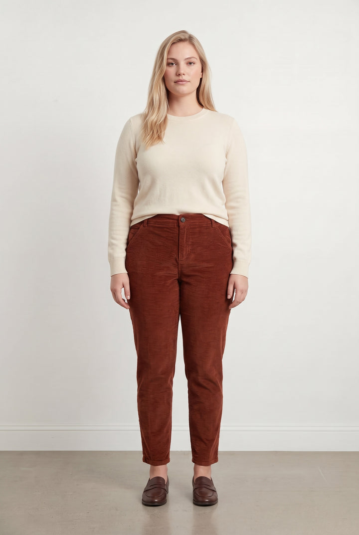 Pantalon Marron - Taille XXL/44 de la marque Indies | PARAD119147 - Vendu par Paradigme - Image 1