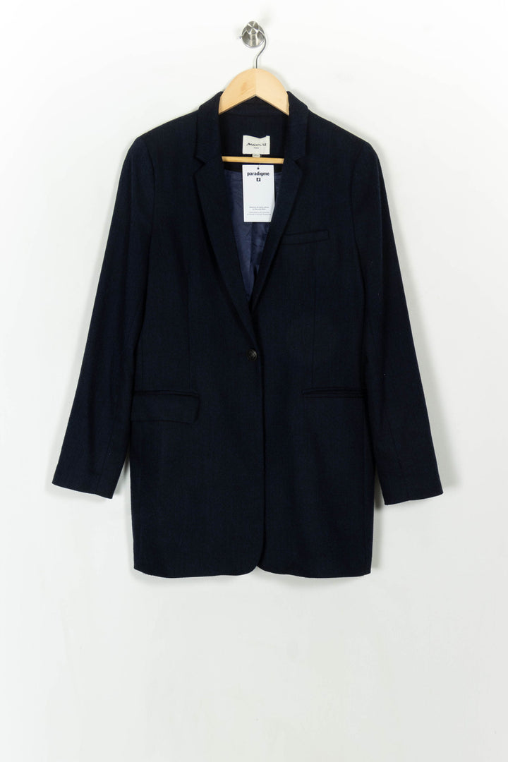 Blazer Bleu - Taille XL/42 de la marque Maison 123 | PARAD119151 - Vendu par Paradigme - Image 2