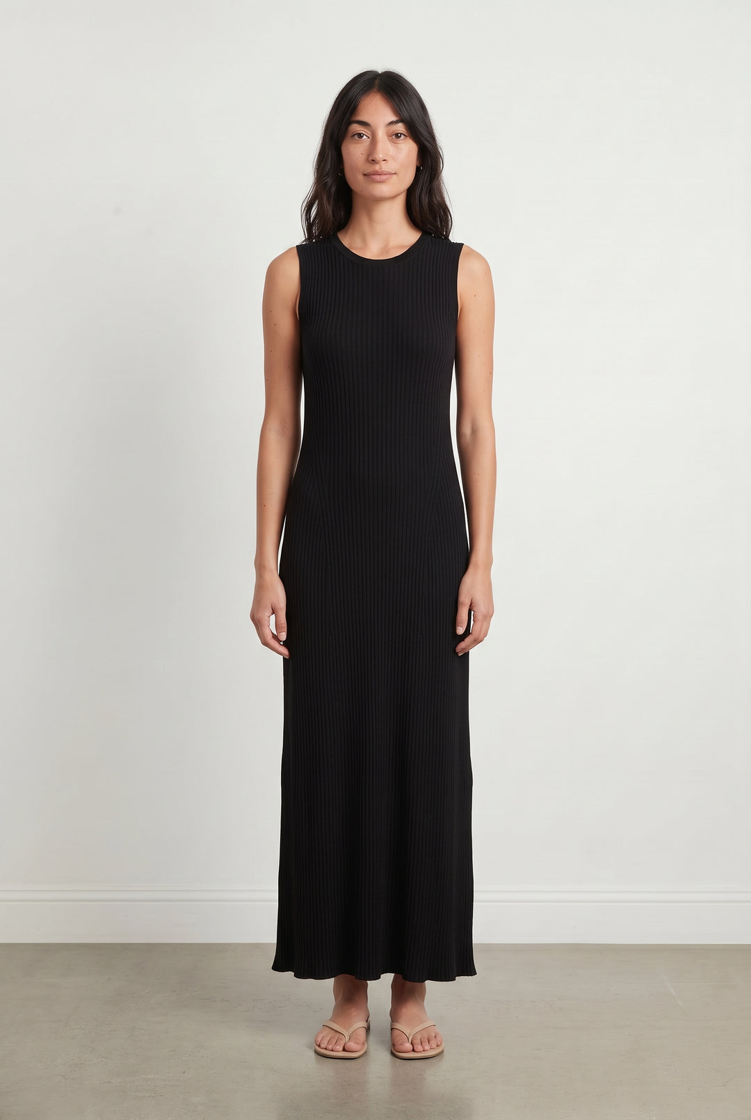 Robe Longue Noire - Taille M/38 de la marque Ines de la Fressange Paris | PARAD119156 - Vendu par Paradigme - Image 1
