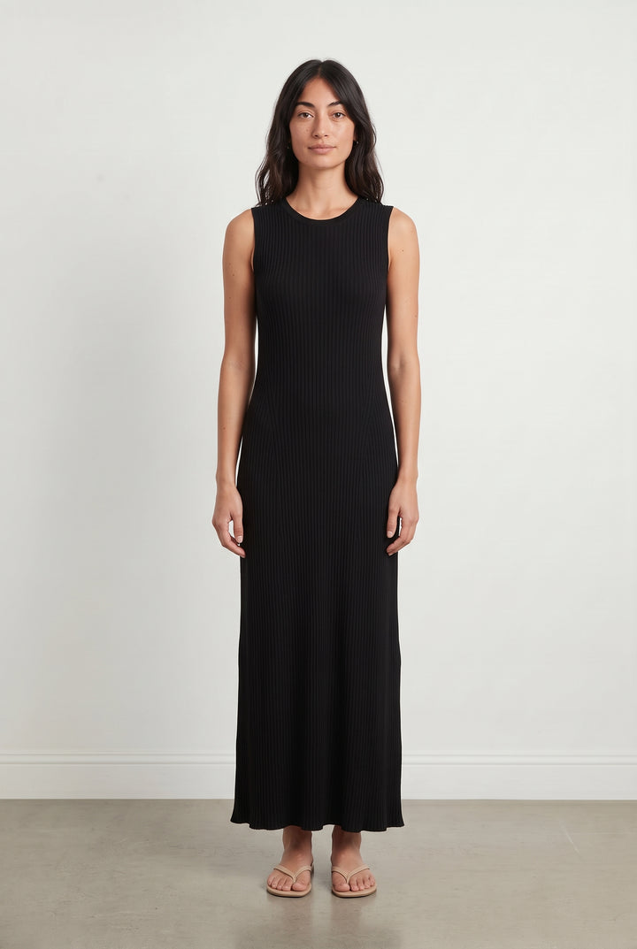 Robe Longue Noire - Taille M/38 de la marque Ines de la Fressange Paris | PARAD119156 - Vendu par Paradigme - Image 1