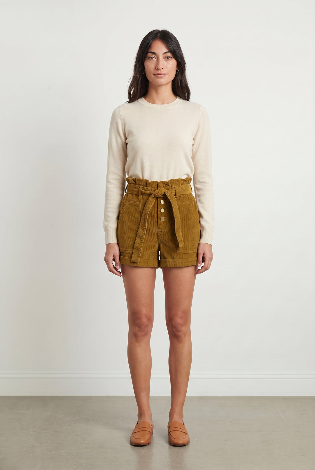 Short Marron - Taille M/38 de la marque La Petite Etoile | PARAD119157 - Vendu par Paradigme - Image 1