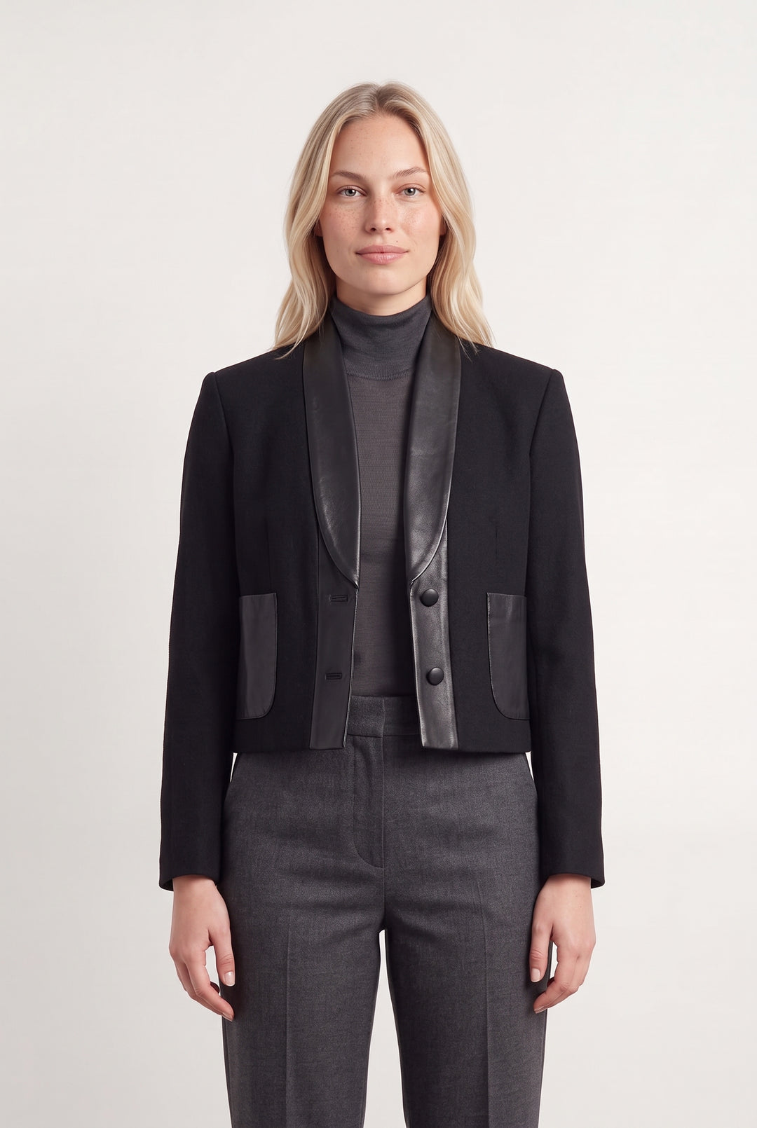 Blazer Noir - Taille L/40 de la marque Sandro | PARAD119158 - Vendu par Paradigme - Image 1
