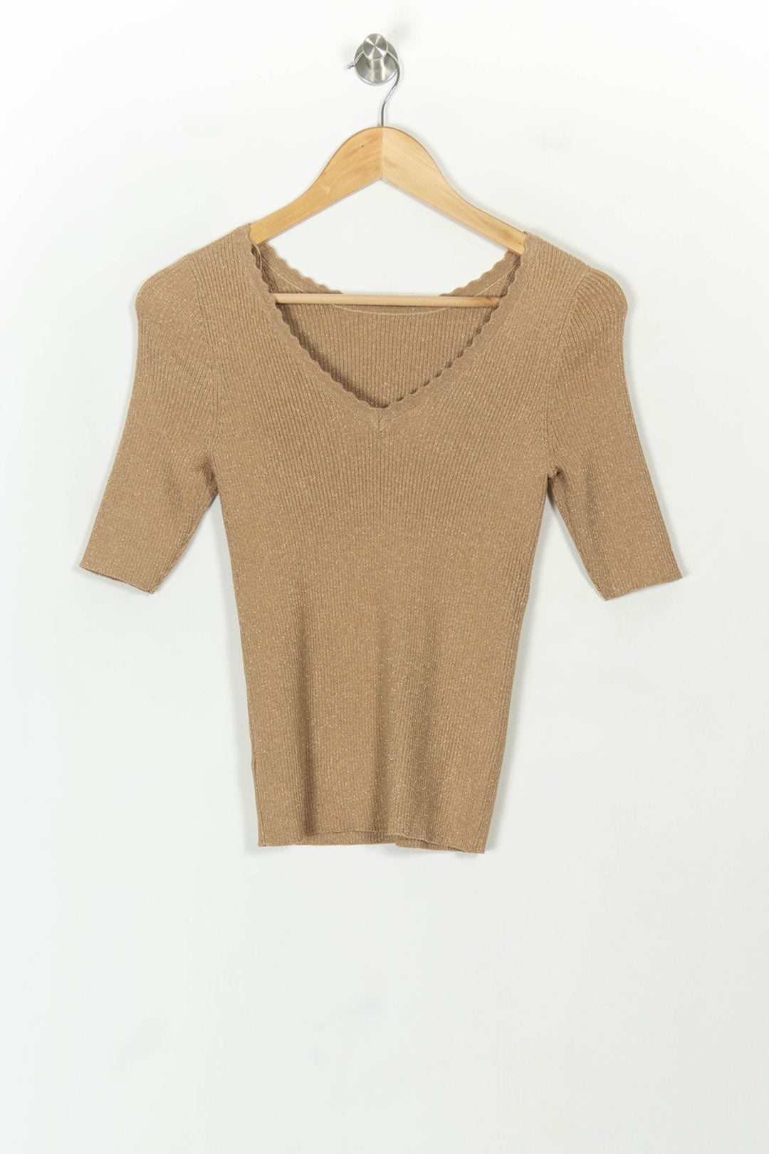 Pull Or - Taille S/36 de la marque Grace &amp; Mila | PARAD119159 - Vendu par Paradigme - Image 5