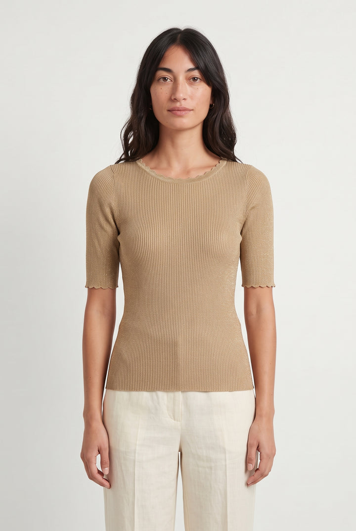 Pull Or - Taille S/36 de la marque Grace &amp; Mila | PARAD119159 - Vendu par Paradigme - Image 1