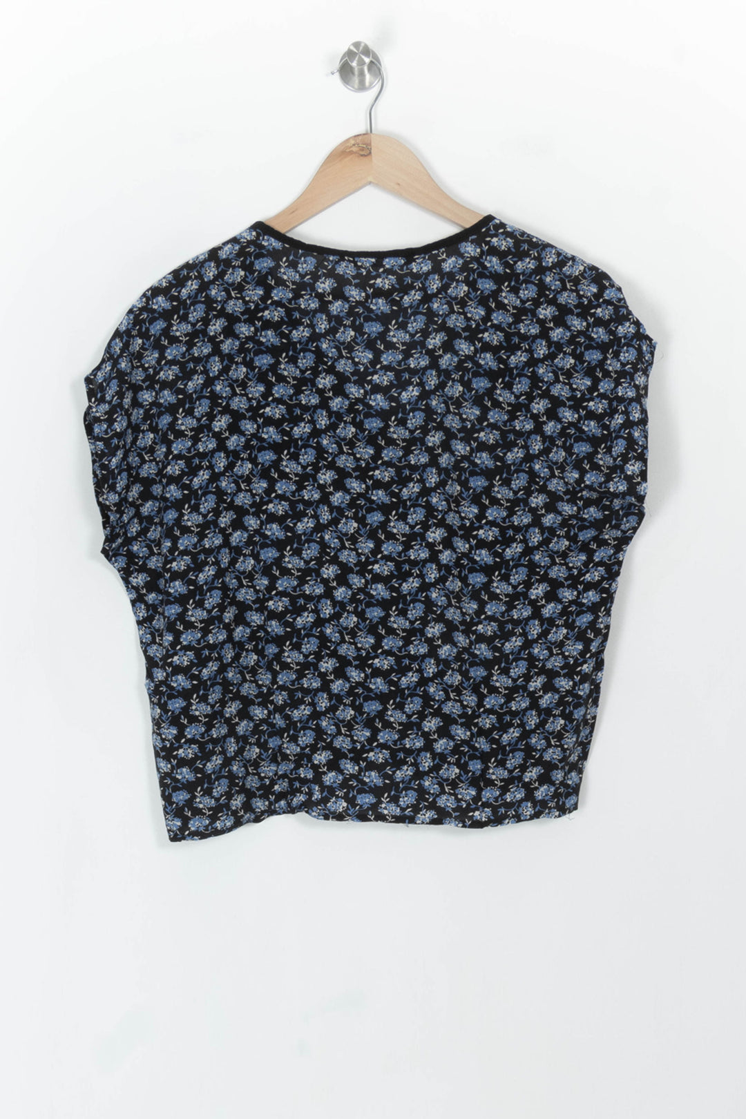 Blouse Noire et Bleue - Taille S/36 de la marque La Fée Maraboutée | PARAD119160 - Vendu par Paradigme - Image 5