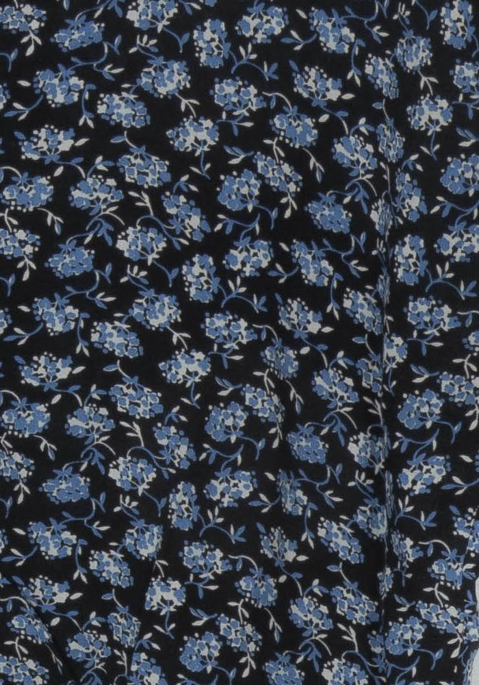 Blouse Noire et Bleue - Taille S/36 de la marque La Fée Maraboutée | PARAD119160 - Vendu par Paradigme - Image 3