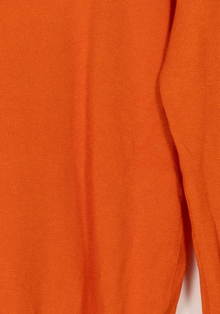 Pull Col Roulé Orange - Taille S/36 de la marque La Petite Etoile | PARAD119166 - Vendu par Paradigme - Image 3