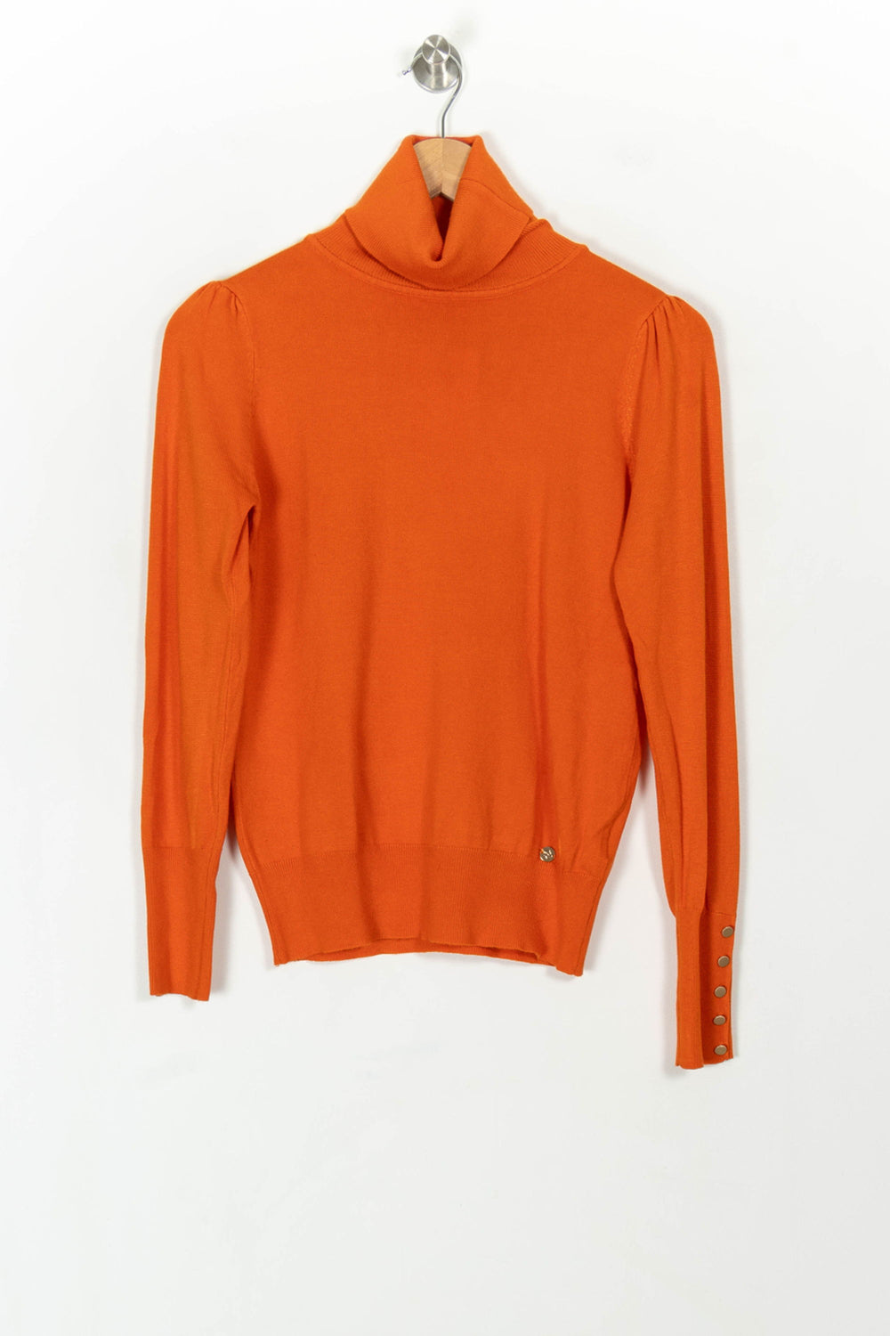 Pull Col Roulé Orange - Taille S/36 de la marque La Petite Etoile | PARAD119166 - Vendu par Paradigme - Image 2