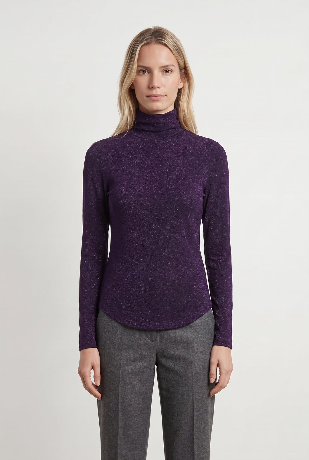 Sous-pull Violet - Taille S/36 de la marque FRNCH | PARAD119167 - Vendu par Paradigme - Image 1