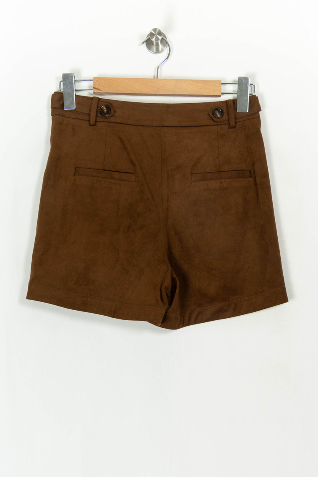 Short Marron - Taille S/36 de la marque FRNCH | PARAD119168 - Vendu par Paradigme - Image 5