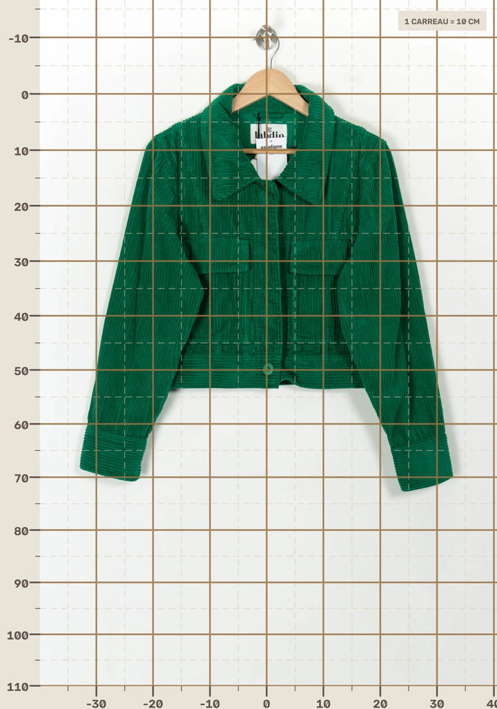 Veste Verte - Taille S/36 de la marque Labdip | PARAD119171 - Vendu par Paradigme - Image 4