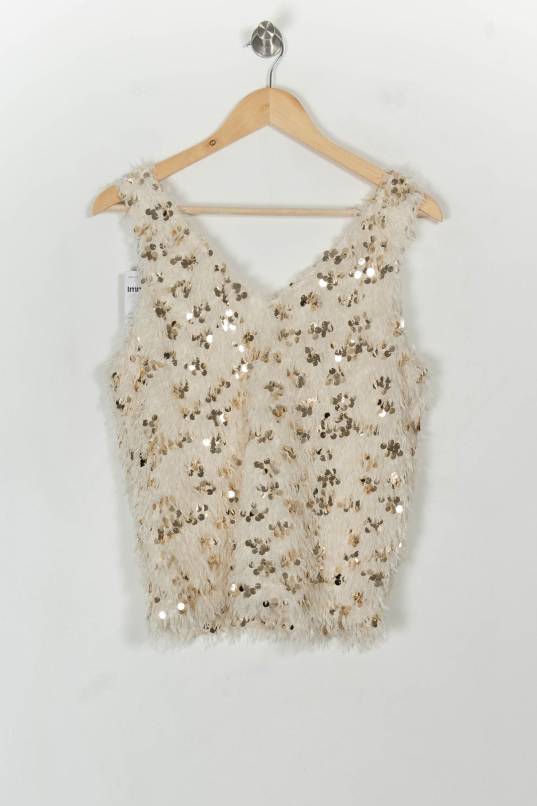 Top Doré et Blanc - Taille S/36 de la marque Imprevu | PARAD119174 - Vendu par Paradigme - Image 5
