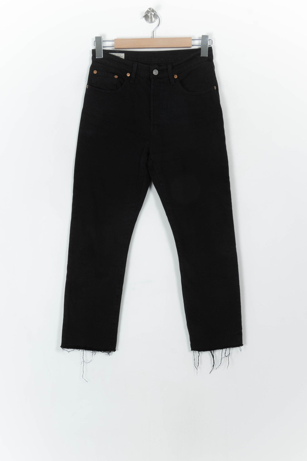 Jean Slim Noir - Taille S/36 de la marque Levi's | PARAD119176 - Vendu par Paradigme - Image 2