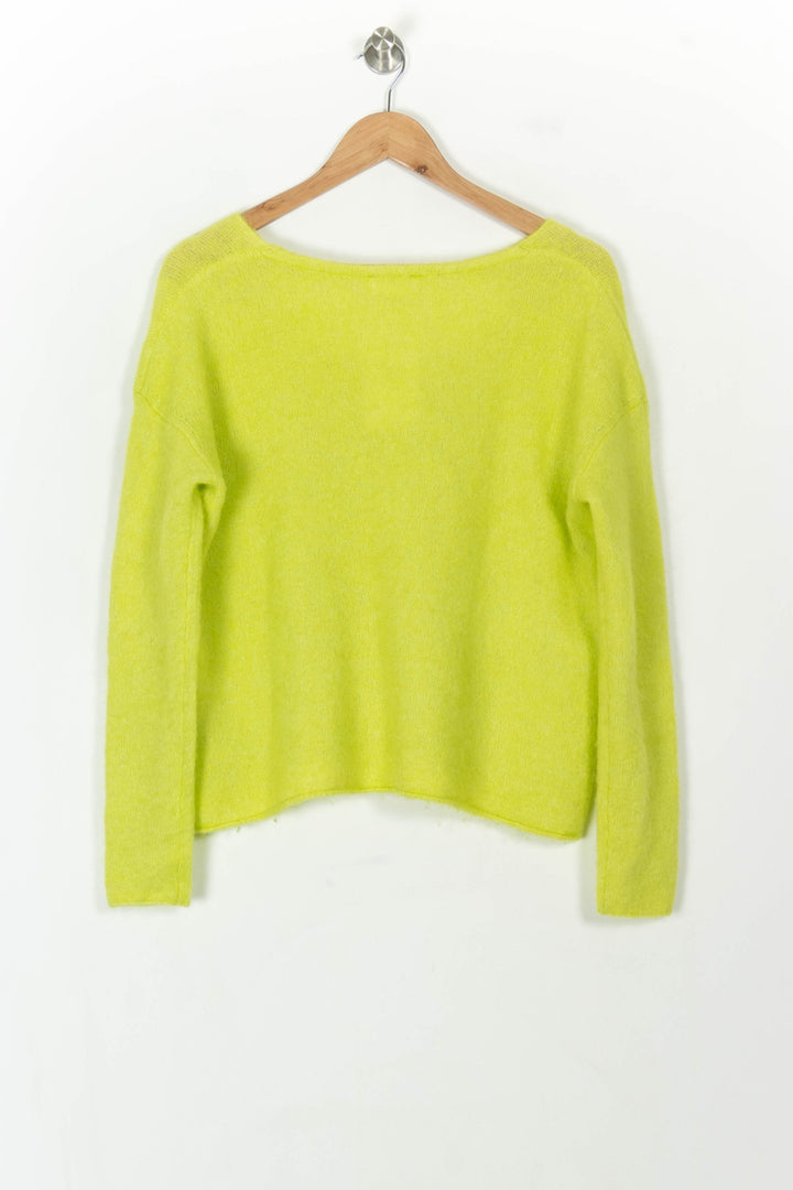 Pull Jaune - Taille S/36 de la marque American Vintage | PARAD119178 - Vendu par Paradigme - Image 5