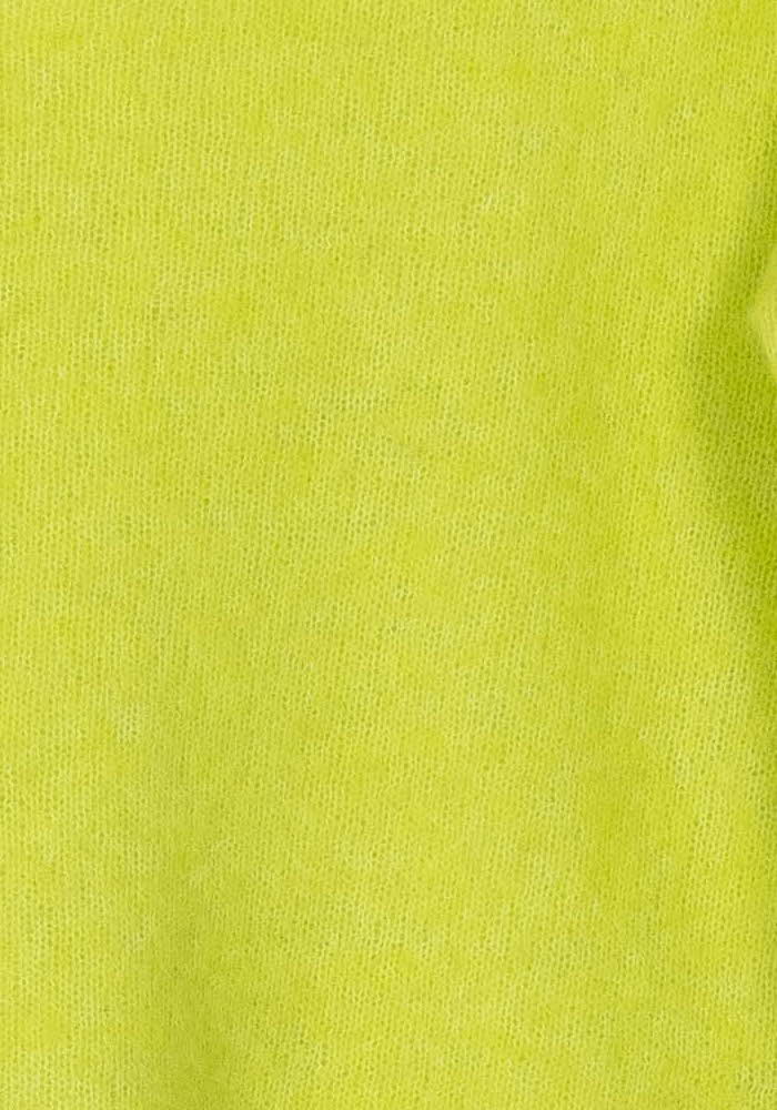 Pull Jaune - Taille S/36 de la marque American Vintage | PARAD119178 - Vendu par Paradigme - Image 3