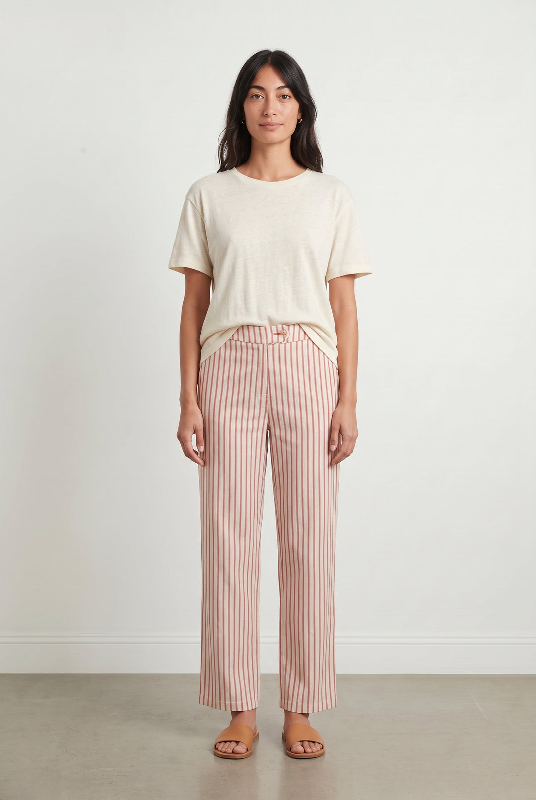 Pantalon Blanc et Rouge - Taille S/36 de la marque Imprevu | PARAD119179 - Vendu par Paradigme - Image 1