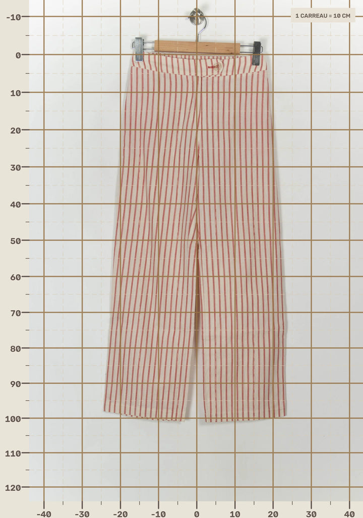 Pantalon Blanc et Rouge - Taille S/36 de la marque Imprevu | PARAD119179 - Vendu par Paradigme - Image 4