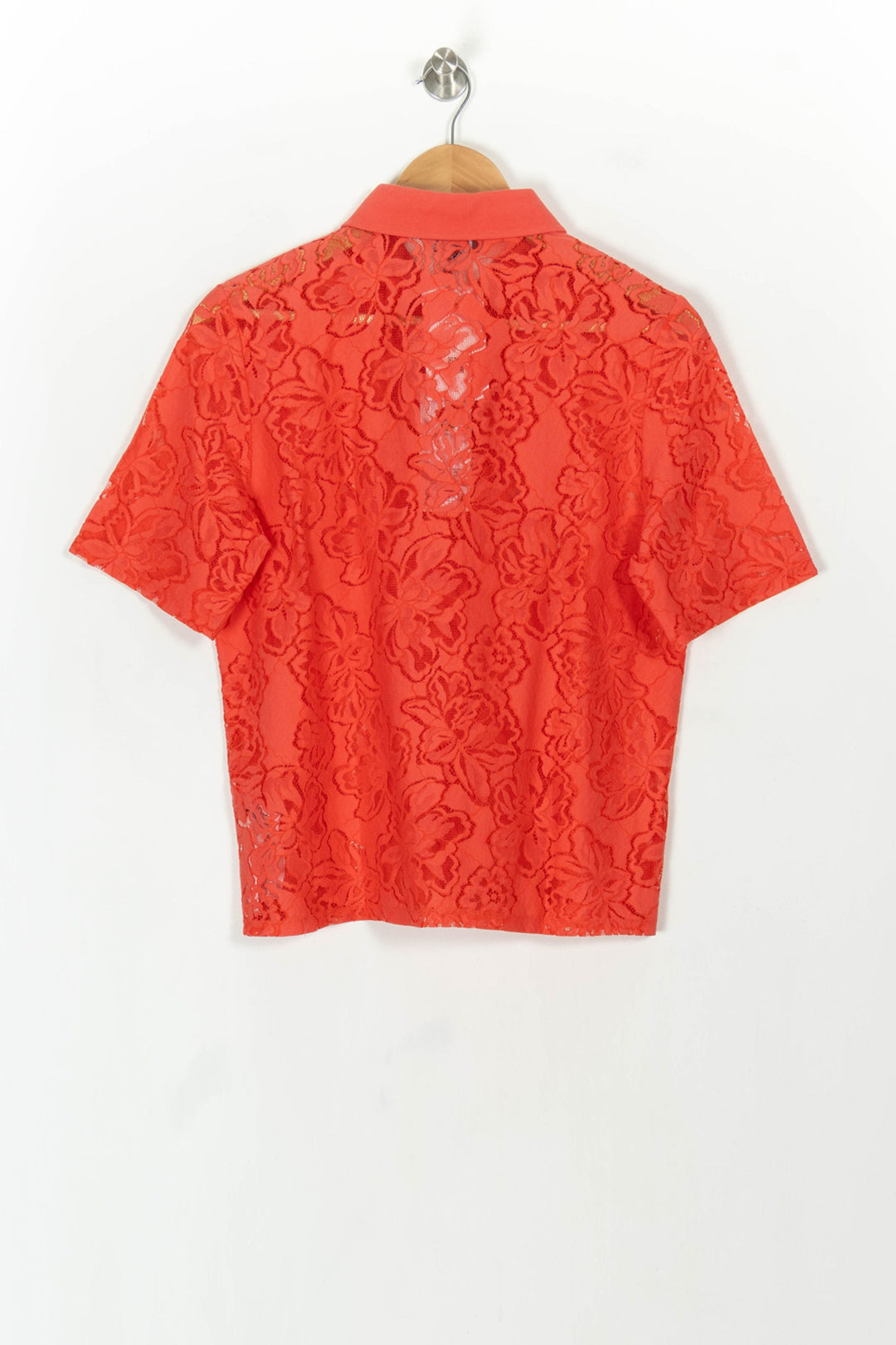 Chemise Rose - Taille M/38 de la marque Caroll | PARAD119184 - Vendu par Paradigme - Image 5