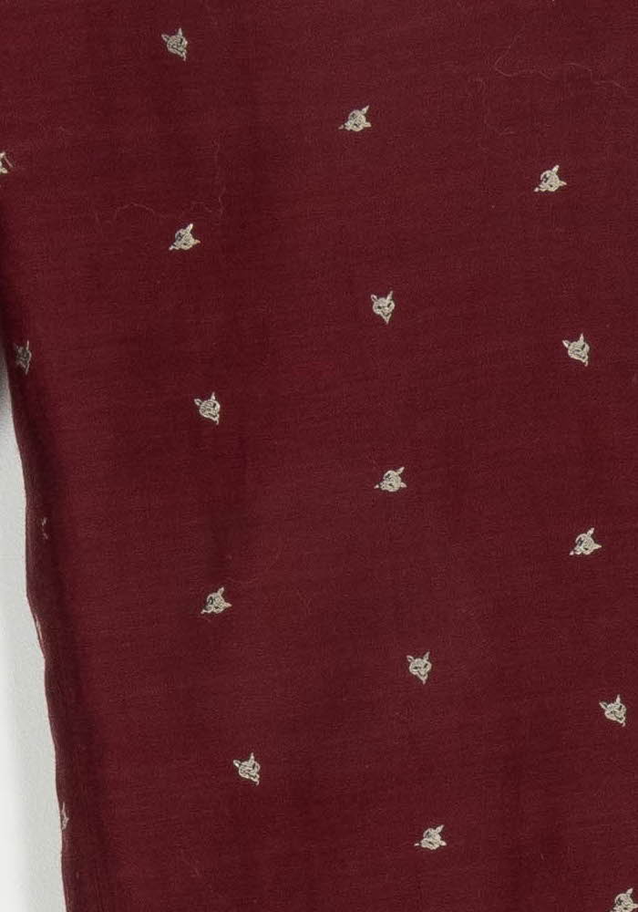 Pantalon Bordeaux - Taille S/36 de la marque Claudie Pierlot | PARAD119186 - Vendu par Paradigme - Image 3